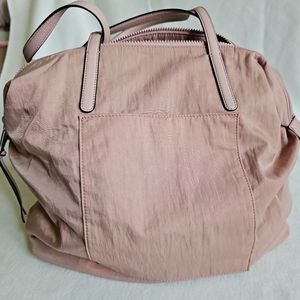 Rebecca Minkoff Washed Nylon Tote Vintage Pink